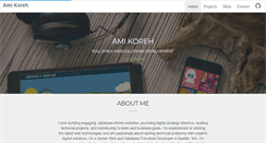 Desktop Screenshot of amikoreh.com