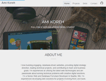 Tablet Screenshot of amikoreh.com